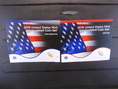 2019 P & D Unc. Coin Set