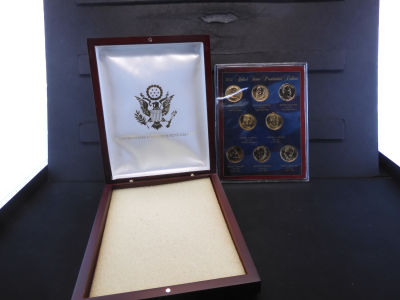 2012 US Presidential Dollars Set of 8 by The US Commemorative Gallery