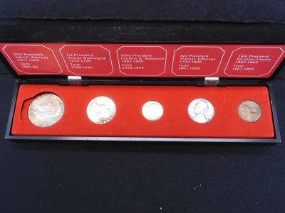 1964 Presidential Silver Coin Set