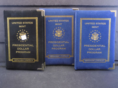 ICG LINCOLN PRESIDENTIAL DOLLARS S-PR69, P-MS67, D-MS67