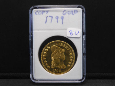 1799 Gold Coin exact copy(marked). Nice coin