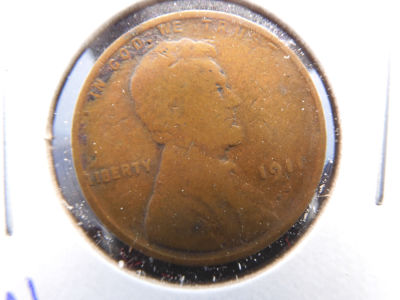 1911-S Semi Key Date Lincoln Cent in Very Good Condition