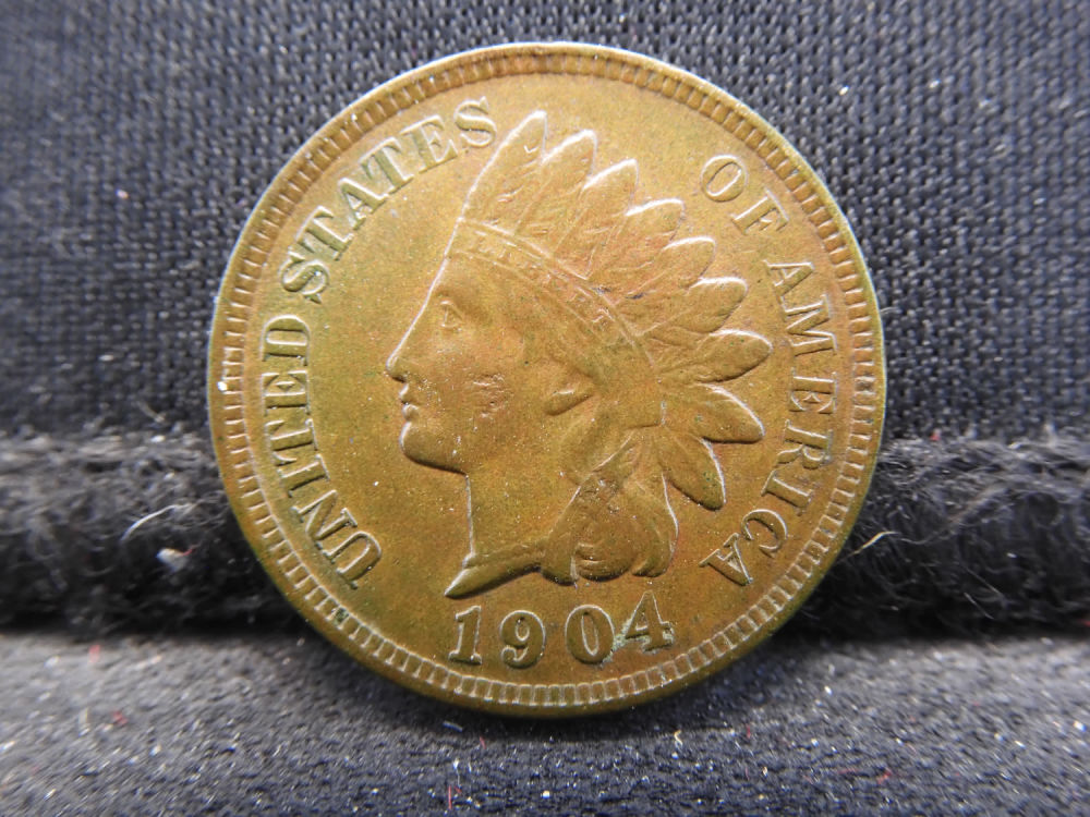 1904 Nice High Grade Indian Cent with Full Liberty and Detail.