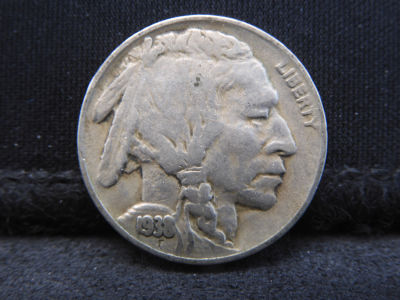 1938-D Buffalo Head Indian Nickel