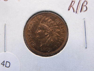1879 Indian Head Cent Semi Key