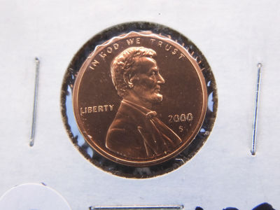 2000-S Lincoln Cent Proof