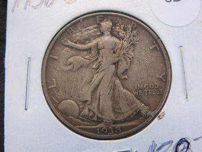 1938-D Walking Liberty Half Dollar
