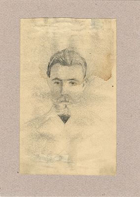 Гуляев Иван Васильевич - Лот из пяти портретов, выполненных в Ясной Поляне. 1899 г. Бумага 