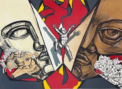Эрнст Неизвестный, Стена апартеида, 1990. Эрнст Неизвестный Стена апартеида, 1990 