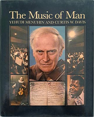 המוזיקה של האדם - The music of man - על הההיסטוריה של המוסיקה. לונדון, 1980. עם אקס ליבריס יפה.