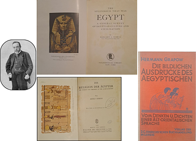 3 ספרים נדירים על מצרים הקדומה והמצרים הקדמונים. 1) ספר נדיר וחשוב על דתם של המצרים הקדמונים: 