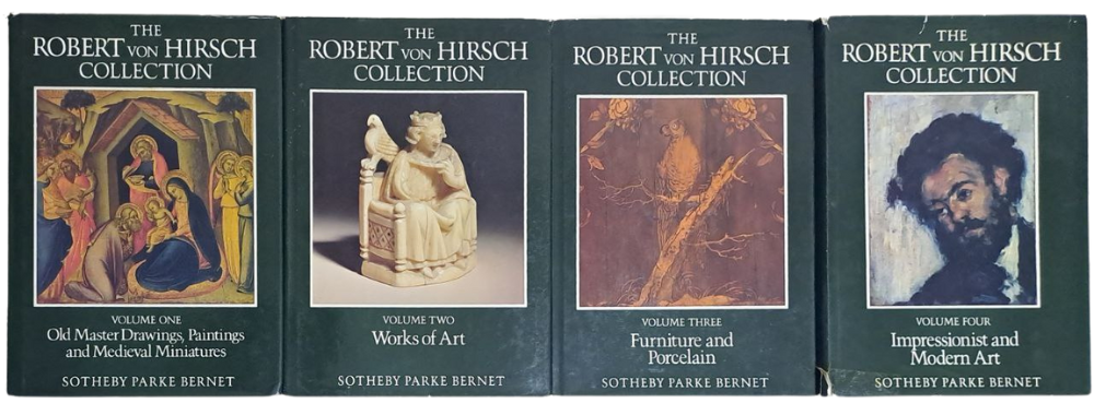 אוסף רוברט פון הירש - The Robert von Hirsch collection (4 כרכים). לונדון, סות'ביס, 1978. . אוסף 