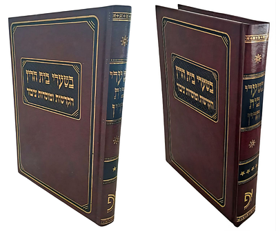 2 כרכים של הספר בשערי בית הדין - אוסף פסקי דין בנושאי הקדשות ומוסדות ציבור. ירושלים, תשנ"ט-תשע"ב. 