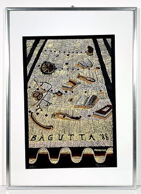 ALDO MONDINO, 50 X70 cm, serigrafia - esemplare 111/200 - ALDO MONDINO, 50 X70 cm, serigrafia - 