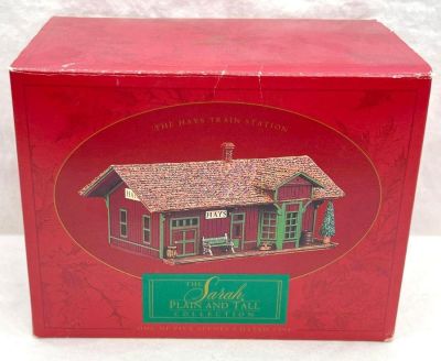 Hallmark Keepsake Ornaments 1994 The Sarah Plain and Tall Collection The Hays Train Station one of. 