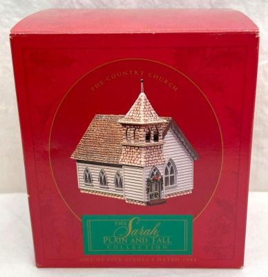 Hallmark Keepsake Ornaments 1994 The Sarah Plain and Tall Collection The Country Church one of 