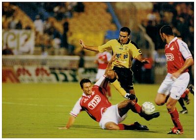 תצלומים כדורגל. תצלום כפיר אדרי במדי ביתר ירושלים