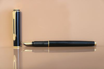 עט נובע של חברת Waterman מדגם Waterman Harmonie Black Gold Trim כולל קופסה מקורית, עט במצב שמור 