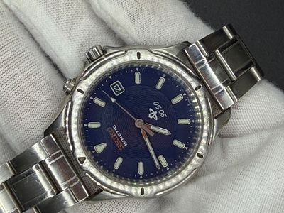 שעון מהמם של חברת Seiko וינטג' כ-40 מ"מ מנגנון אוטומטי שנבדק על ידי שען מומחה ונמצא במצב עבודה. 