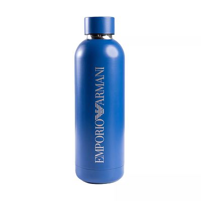 Armani Bottle בקבוק אופנתי של חברת ארמני האיטלקית בצבע כחול