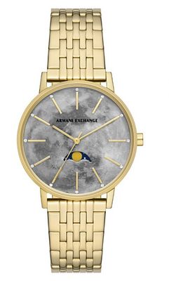 AEX Watch Grey Dial Gold Brac שעון חדש לגמרי ישירות מהחנות, בעקבות החלפת קולקציה/ עודפי מלאי 
