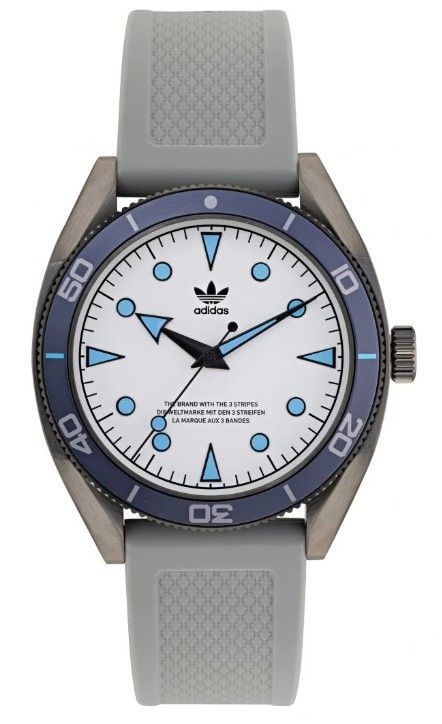 Adidas Watch White Dial Rubber Strap שעון חדש לגמרי ישירות מהחנות, בעקבות החלפת קולקציה/ עודפי 