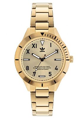 Adidas Watch Gold Brac שעון חדש לגמרי ישירות מהחנות, בעקבות החלפת קולקציה/ עודפי מלאי, תקין 