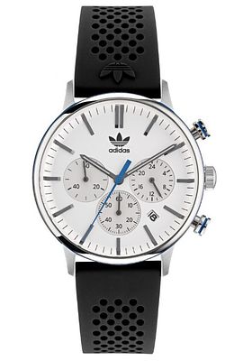 Adidas Watch CHR White Dial Black Rubber Strap שעון חדש לגמרי ישירות מהחנות, בעקבות החלפת 