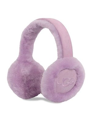 W SHEEPSKIN EMBROIDERY EARMUFF UGG פריט אופנה של חברת האג היוקרתית חדש מהחנות באריזה מקורית 