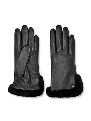 W SHEEPSKIN VENT GLOVE-Small UGG פריט אופנה של חברת האג היוקרתית חדש מהחנות באריזה מקורית במחיר 