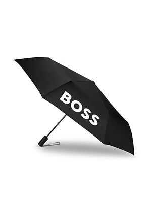 BOSS Umbrella Black-DISC מטרייה מקורית של חברת הוגו בוס באריזה המקורית במחיל חיסול