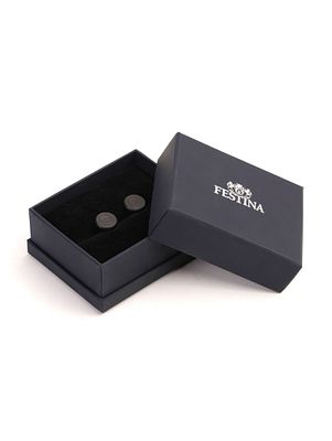 Cufflinks Chronobike Matt Black זוג חפתים יוקרתיים של חברת פסטינה היוקרתית חדש מהחנות כולל 
