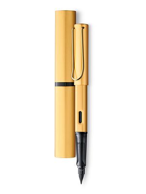 LAMY LX FNTN PEN AU (GOLD) BROAD - NEW עט מקורי וחדש לגמרי מהחנות כולל אריזה מקורית של חברת 