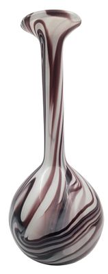 אגרטל זכוכית "מורנו" איטליה, גדול צבעוני ואיכותי, גובה 40 ס"מ. 
פריט שביר או בגודל ו/או במשקל 