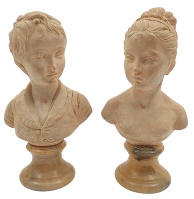 ילדי האדריכל אלכסנדר-תיאודור ברוניאר, אחרי ז'אן-אנטואן אודון (1741-1828) Jean-Antoine Houdon' 