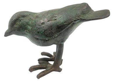 אילנה גור, ציפור ברונזה, חתומה, אורך 8 ס"מ