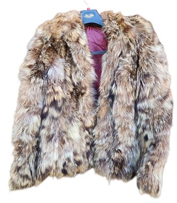 מעיל פרוות שועל קצר