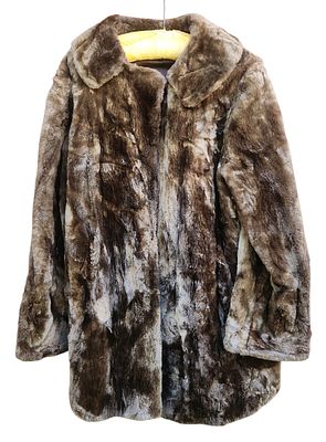 מעיל פרוות מינק (חורפן) איכותי