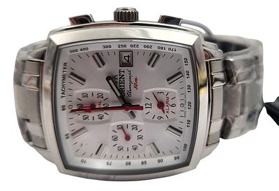 שעון יד ORIENT יפן, כרונוגרף סטופר, מצב עבודה, כחדש, קוטר 35 מ"מ. 
"בית המכירות אינו מתחייב 