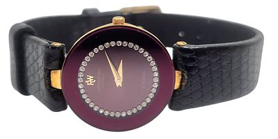 שעון יד RAYMOND WEIL דגם OTHELLO, שוויץ, ציפוי זהב 18K, כחדש במצב עבודה, קוטר 25 מ"מ. 
"בית 