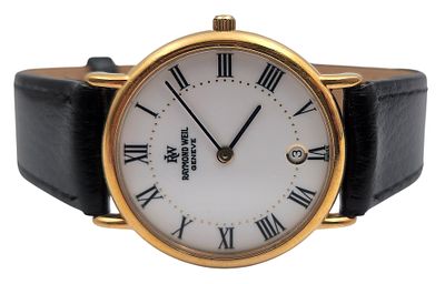 שעון יד RAYMOND WEIL, שוויץ, במצב עבודה, קוטר 30 מ"מ. 
"בית המכירות אינו מתחייב לתקינות של 