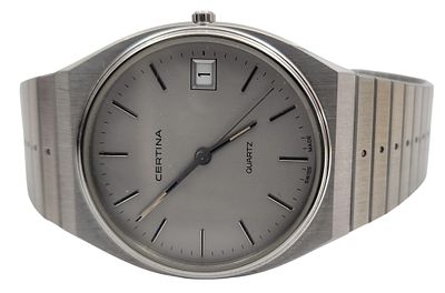 שעון יד CERTINA שוויץ, קוורץ, רשות שדות התעופה בקופסה המקורית, קוטר 30 מ"מ. 
"בית המכירות אינו 