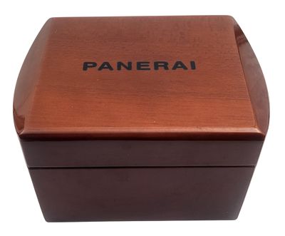 קופסת עץ מפוארת ומקורית לשעון PANERAI אורך 16X12X9ס"מ