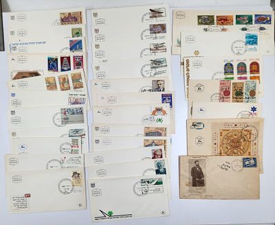 לוט 30 מעטפות ישראליות מבוילות