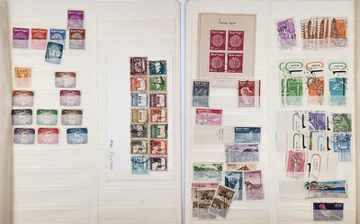 לוט בולים ישראלים ופלשתינה, חלקם לא חתומים