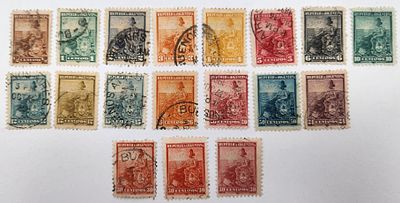 סדרת בולי ארגנטינה עתיקים 1900 בקירוב