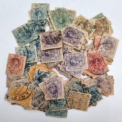 לוט בולי ספרד עתיקים 1900 בקירוב