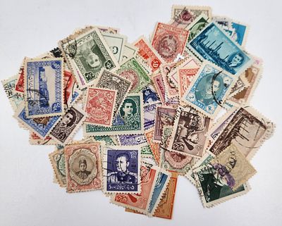 לוט בולים אירן, חלקם עתיקים