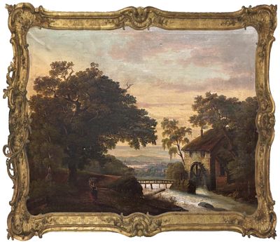 Дирк Даленс III (?) (1688–1753). Лесной пейзаж. Голландия, 18 век, ок. 1725–1735. 
Холст, 