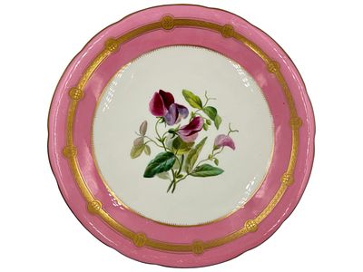 Minton Porcelain Manufactory. Блюдо для фруктов. Фарфоровая мануфактура Минтон. Серия 